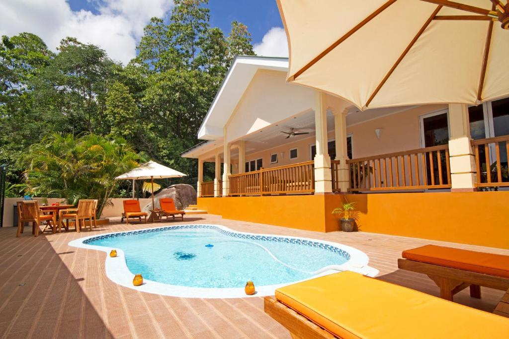 Apartamento The Palm Seychelles Bel Ombre Habitación foto